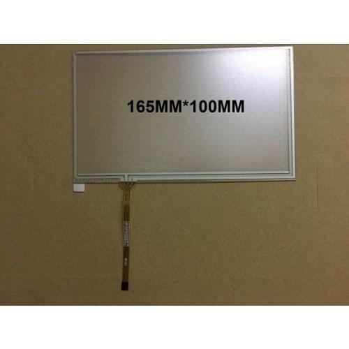 New 7'' inch compatibility BR0312-070 165*100mm 4pin for car gps dvd mp4 mp5 Touch Screen Resistance Digitizer panel glass lens