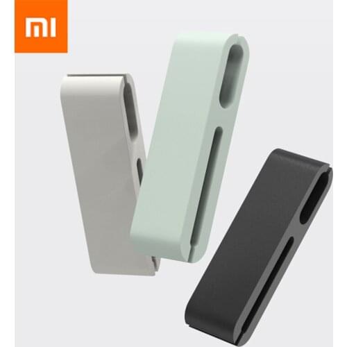 New XiaoMi Mijia bcase Hub wire storage device Double trunking design High viscosity adhesive refuse to clutter high quality