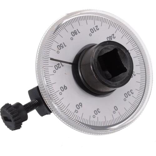 Adjustable 1/2 Inch Drive Torque Angle Gauge Car Auto Garage Meter Tool Male And Female Square Drive Wrench Hand Tool