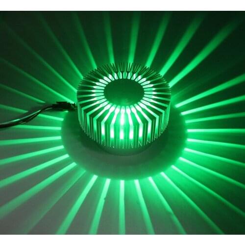 Seven color led corridor lights off the living room aisle background wall spotlight KTV bar sofa TV wall lights