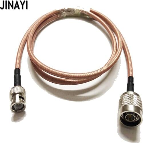 N Male Plug to BNC male Plug RF Pigtail Coaxial Cable RG142 1m 3m 5m 10m