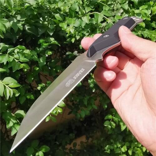 Japanese Mirror Light Portable Tactical Fishing Straight Knife Tool for Camping Hunting Survival Outdoor Activities Mens Gift