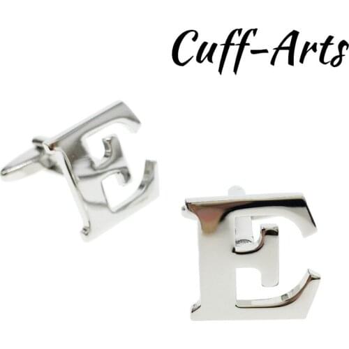 Cuffarts Letters Cufflinks 26 Alphabet Cuff links Personality Mix&Match Choose 2 Different Letters For Initials C10075