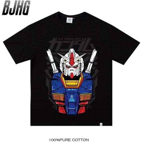 S-7XL Cotton Cartoon Plus Size T-shirt For Men And Women All-match Round Neck Short-sleeved T-shirt Mens Top Bottoming Shirt