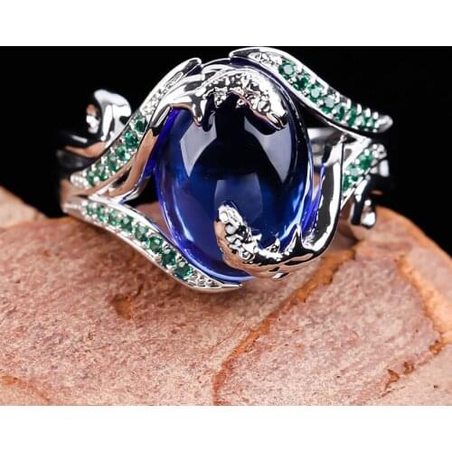 ZHIXUN Women's Silver Rings