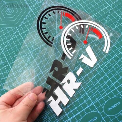 1pc Car Dash borad headlights Windows Sports Racing PVC Vinyl Decal Sticker For HONDA HR-V HRV 2018 2016 2015 accessories