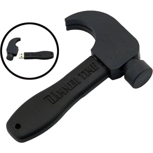 50 Pieces No logo Soft PVC Similar Hammer USB Shell they suitable for wrist plate USB Memory Stick Shell It is no memory chip