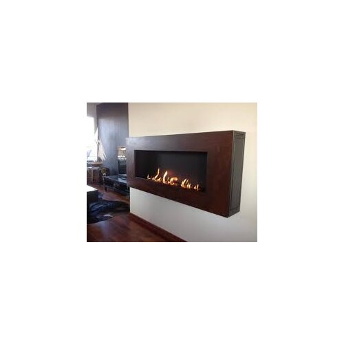 21 AUG Inno-Fire 30 inch silver or black fierplace ethanol in wall modern electric fireplace