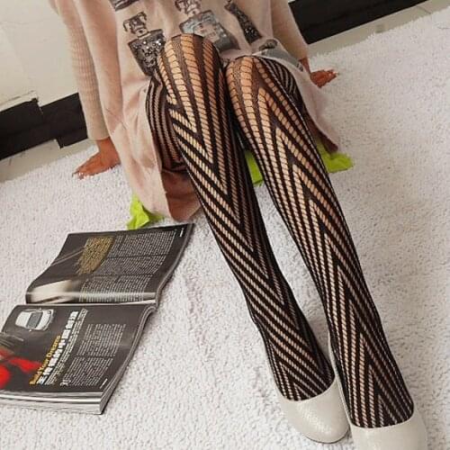 26 styles Women Sexy Fishnet Pattern Jacquard Leg Warmers Stockings Pantyhose Tights fancy night club 1pcs dww07