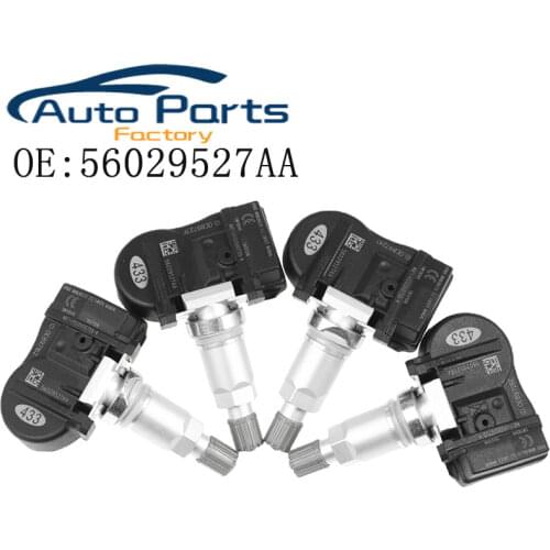 4 PCS Tire Pressure Monitoring System Sensor Tire Pressure Sensor 433MHz For Chrysler 200 300 For Dodge 56029527AA 68078768AA