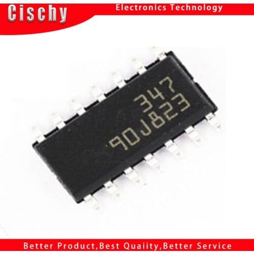 5pcs/lot LF347DT LF347D LF347M LF347 SOP-14 LF347M LF347DR In Stock