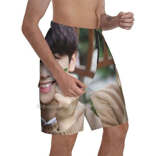 Astro Kpop MenS Summer Short Pants Beach Shorts Mj Jinjin Cha Eunwoo Moon Bin Rocky E Yoon Sanha Astro Kpop Kpop