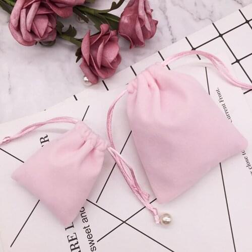 CMRL 8*12cm velvet jewelry drawstring bag for gift ornament toiletry necklace bangle jade IPAD mouse storage and packaging