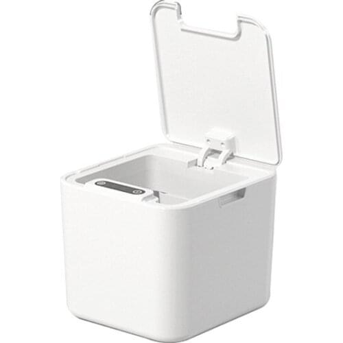 Touchless Automatic Trash Can 5L Small Motion Sensor Trash Can Bin with Lid Suitable for Desk Kitchen Bathroom Bedroom Office