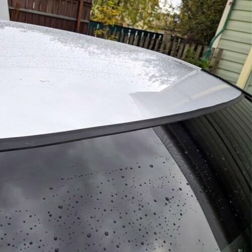 Black Car Rear Windshield Sealing Strip Collision Door Edge Front Rear