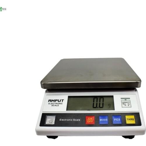 7.5kg x 0.1g Digital Precision Industrial Weighing Scale Balance w Counting, Table Top Scale, Electronic Laboratory Balance