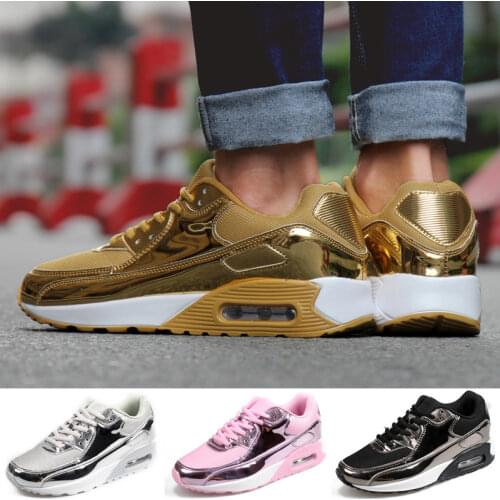 Men Women Breathable Sneakers Casual Sports Couple Shoes Air Cushion Running Shoes