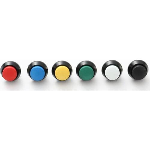 ELEWIND 12mm High dome head push button switch (PM121G-10/R/A)