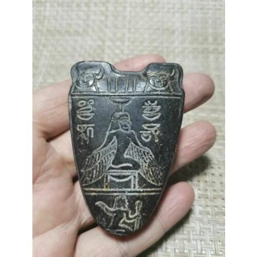 China Red mountain culture collection meteorite carving Totems