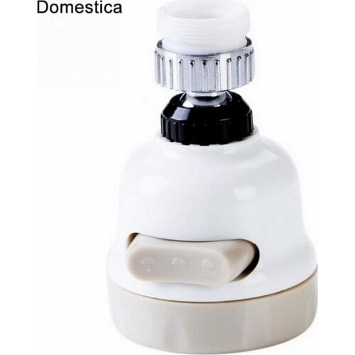 Kitchen 3 Modes 360 Rotatable Tap Faucet Aerator Bubble Flexible Water Saving High Pressure Filter Adapter Sprayer