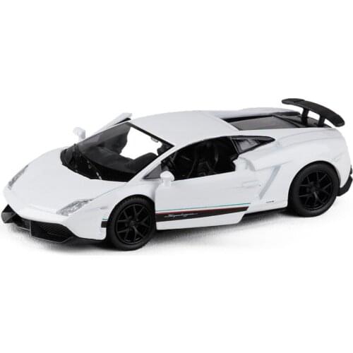 Hot 1:36 scale wheel germany bull logo vehicle metal model Gallardo pull back diecast super sport car alloy toys collection