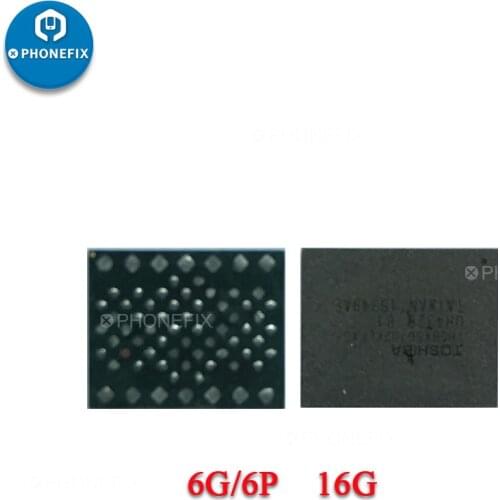 Flash Memory IC Chip with SN Memory Upgrade 16G 32G 64G 128G For iPhone 5S 6 6P NAND Error Motherboard NAND Replacement Parts