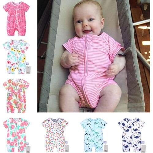 Trendy Baby Romper Toddler Boys Girl Summer Clothes Newborn One-Pieces Jumpsuit Infant Outfit Pelele Bebe Verano Recien Nacido