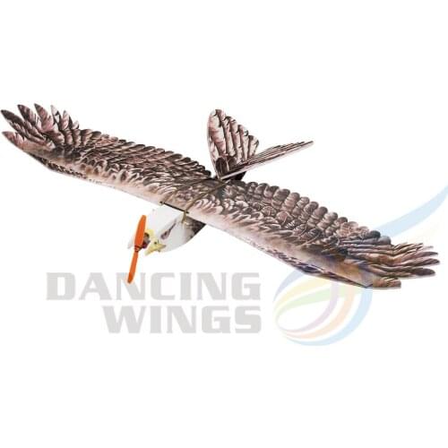 New Eagle II Wingspan 1430mm DW RC Airplane EPP Biomimetic Plane Model Eagle Slow Flyer Aircraft Model With Motor ESC Servo