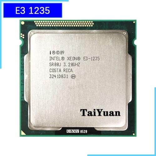 Intel Xeon E3-1235 E3 1235 3.2 GHz Quad-Core CPU Processor 8M 95W LGA 1155