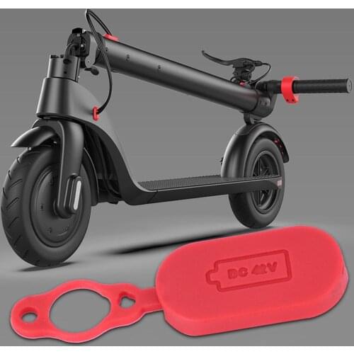 Charging Port Rubber Cover For Xiaomi Mijia 365 Electric Dust Plug Protector Cap Charger Line Hole Cover Replacement Accessories