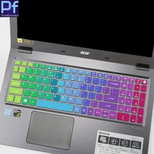 Silicone Keyboard Cover skin For 15.6'' Acer Aspire V15 VN7-592G / 17.3" Aspire E 17 E5-773 E5-774(G) / Aspire V17 VN7-792G