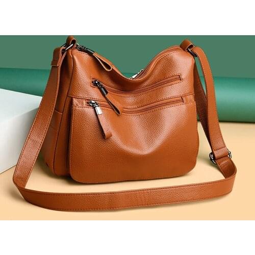 High Quality PU Leather Shoulder Crossbody Bags for Women 2021Luxury Handbags Women Bags Designer Bolsa Feminina Sac A Main