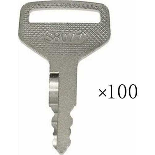 100pc Ignition Key 36919-75190 For Kubota M Series Tractor RTV1100 L3600 M5040