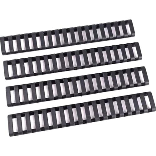 4x Rifle Handguard Heat Resist Ladder Picatinny Rail Covers Hunting Accessories