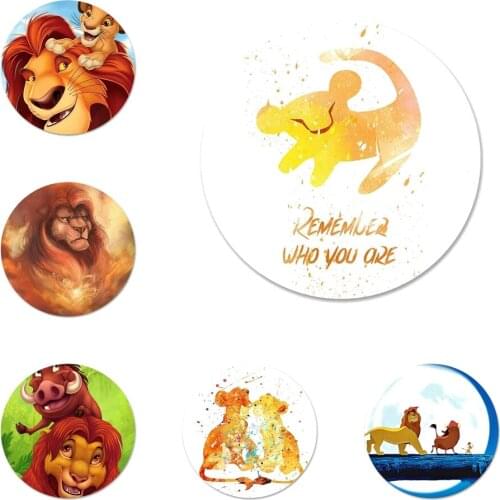 58mm The Lion King Badge Brooch Pin Accessories For Clothes Backpack Decoration gift