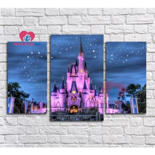 5d diamond painting full drill Diamond embroidery triptych pictures of rhinestones mosaic pictures Modular pictures Cross-stitch