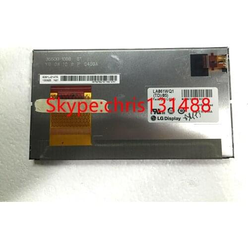 Free shipping LA061WQ1(TD)(05) LA061WQ1-TD05 LA061WQ1 Original new 6.1 inch LCD Display Screen 480*272 TFT LCD