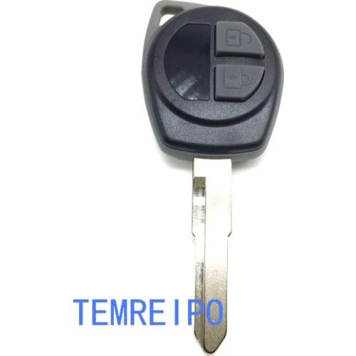2 Buttons car Key Cover Shell for Suzuki Swift SX4 Liana Aerio Vitara car key case fob Toy43 uncut blade No chips