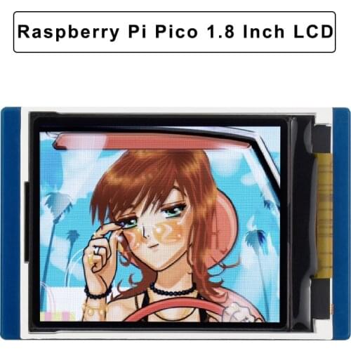 Raspberry Pi Pico Display Module 1.8 Inch LCD 65K RGB Color 160×128 SPI Inteferface Embedded ST7735S Driver TFT Screen for Pico