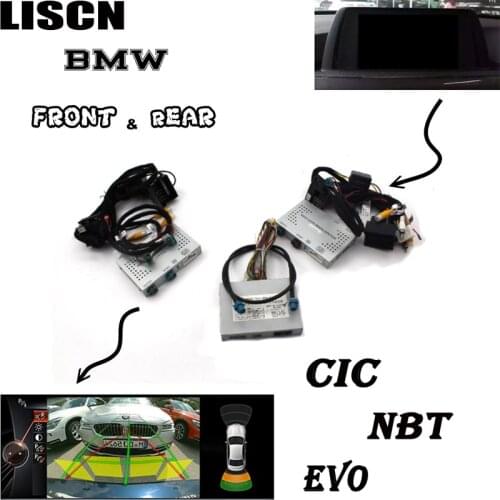 For BMW Parking Decod Front Bakcup Rear camera Display interface Reverse Improve X1 X2 X3 X4 X5 X6 X7 Series 1 2 3 4 5 6 7