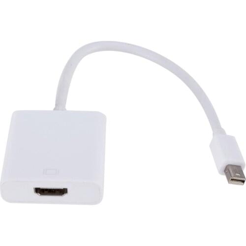 For MacBook Air Pro IMac Mac Mini Thunderbolt Mini DisplayPort Display Port Mini DP To VGA Cable Adapter 1080P for HDTV Monitor
