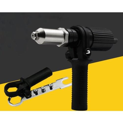 Electric Rivet Nut Gun Riveting Tool Cordless Riveting Drill Adaptor Insert nut tool Multifunction Nail Gun Auto Rivet