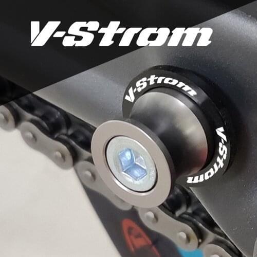 Motorcycle Swingarm Spools Slider 8MM Swingarm Stand Screws Slider Protector For SUZUKI V-Strom 250 V-Strom250 VStrom All Year