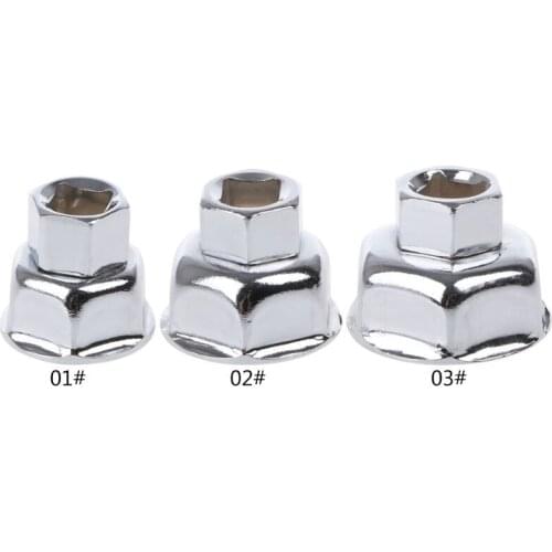 1/2" Drive Car Oil Filter Wrench Cap Housing Removal Engine Tool 6 Flutes 27/32/36mm
