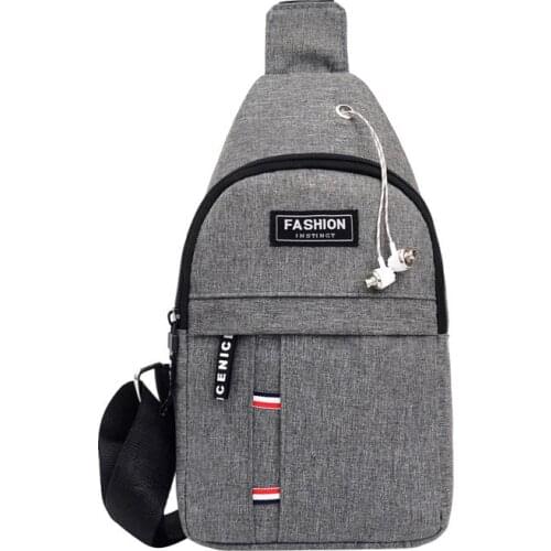 2021 Top Selling Mens Chest Bags Phone Bags Shoulder Leisure Cross Body Bags Multi-functional Canvas Card Holders for Men