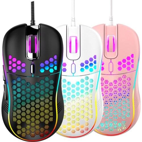 New Arrvied Gaming Mous 7 Color Backlit Lighting 7200DPI Gamer Mouse for Notebook Desktop PC 6 Keys Gamer PC Mouse