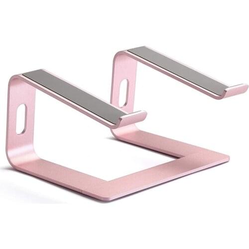 Laptop Stand, Aluminum Computer Riser, Ergonomic Laptops Elevator for Desk, Metal Holder for 10-15.6 Inches Notebook