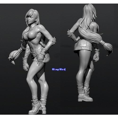 Wong Work Unpainted Resin 75mm Unassembled Garage Kits GK Model Kit Figure TD-201993