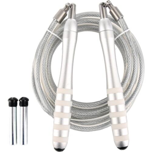 8MM 550GRAM HIGH QUALITY HEAVY WEIGHT SPEED UPC WEIGHTED MMA TRAINING PU JUMP Rope DUDES Crossrope Fast Skipping Rope Fitness