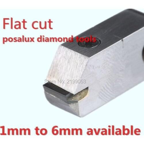 YIYAN Flat Cut Posalux Diamond Tools PCD Tip Posalux Type Jewellery Machine Tool For Jewellery Cutting